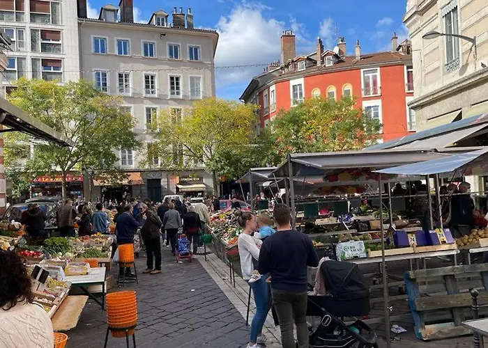 Cosy And Calm In Heart With Free And Large Parking Q-park Chavant Apartment Grenoble